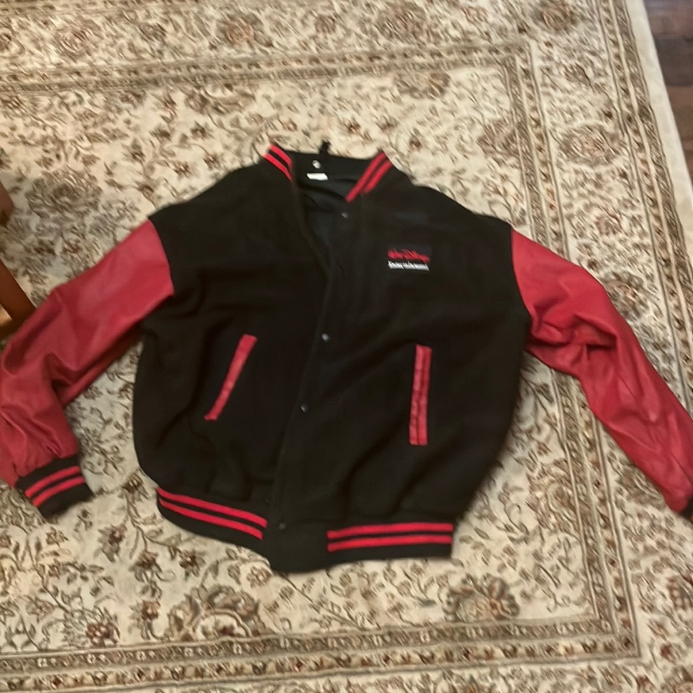 Mickey mouse varsity jacket
